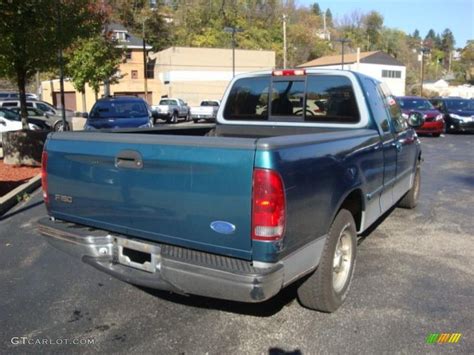 1997 Pacific Green Metallic Ford F150 Xlt Extended Cab 38413529 Photo