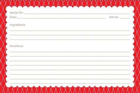 17 Best Images About Recipe Cards On Pinterest Recipe Binders