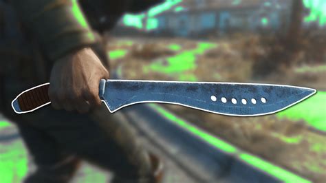 the holey machete totally not the machete from book of eli at fallout 4 nexus mods and community