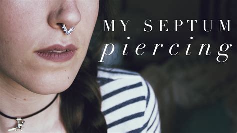 Septum Piercing Experience Youtube