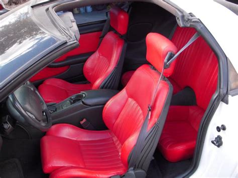 Red Leather Trans Am Seats Ls1tech Camaro And Firebird Forum Discussion