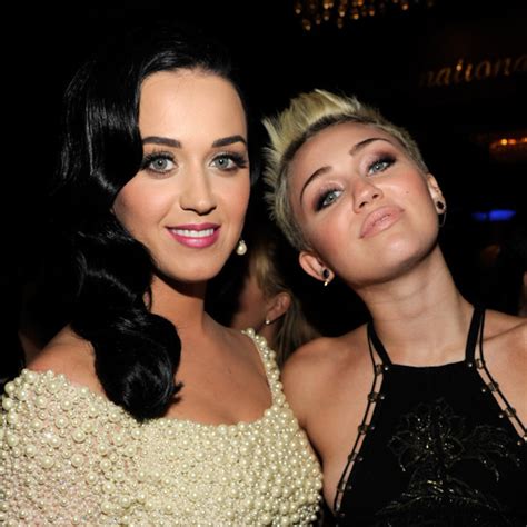 Katy Perry On Miley Cyrus Kiss I Didnt Want So Much Tongue E Online