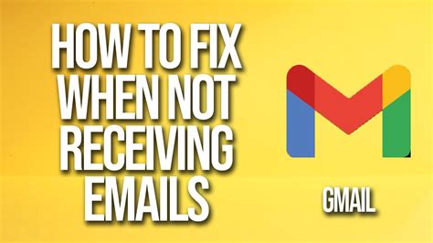 How To Fix Your Gmail When Not Receiving Emails Youtube