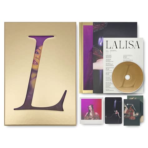 Blackpink Lisa First Single Album Lalisa Photobook Lyrics Paper