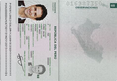 Electronic Passports Of Peru