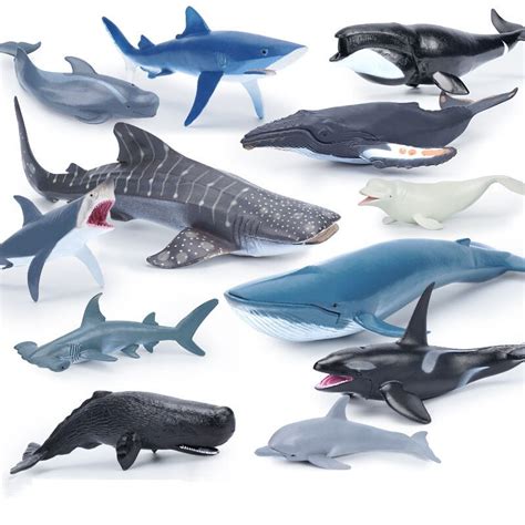 Pvc Animals Action Figures Beluga Whales Dolphins Beluga Whale Toys