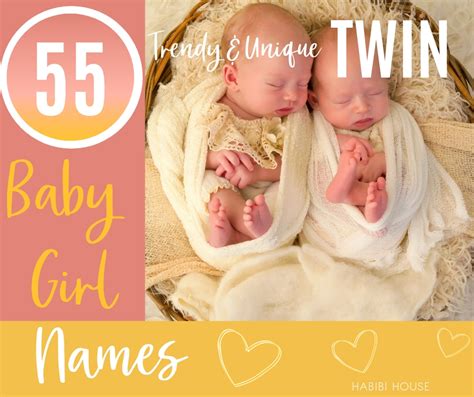Trendy Yet Unique Twin Baby Girl Names That Make Your Heart Skip A Beat