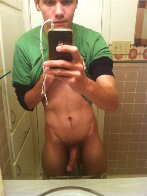 Skinny Stud With Lowered Penis Nude Men Pictures