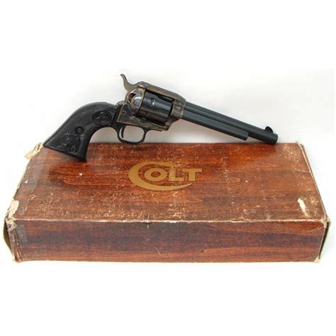 Colt Peacemaker 22 Lr Caliber Revolver 6 Model With Dual Cylinders