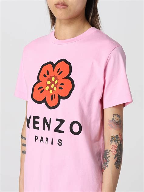 Kenzo T Shirt Women Pink T Shirt Kenzo Fc62ts0074so Gigliocom