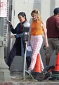 Lucy Boynton and David Corenswet - "The Greatest Hits" Filming Set in ...