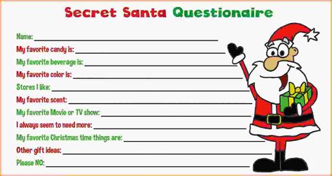 Secret Santa Template For The Office Web Grab This Free Secret Santa