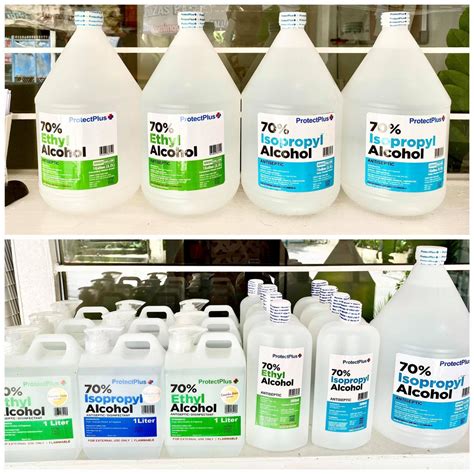 Sale 70 Isopropyl Ethyl Alcohol Gallon 500ml 1l Antiseptic