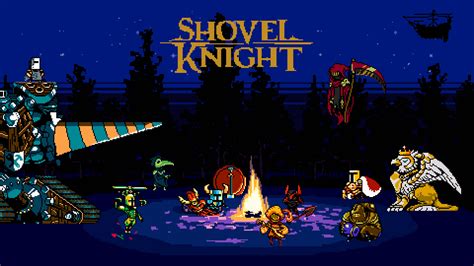Download Shovel Knight 8bit Pixel Art Wallpaper