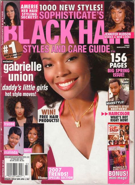 Sophisticates Black Hair Styles And Care Magazine Guide Amerie Her Hair Styling Secrets Black