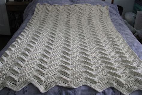 Popcorn Ripple Afghan Afghans Crochetville A To Z Baby Life Projects