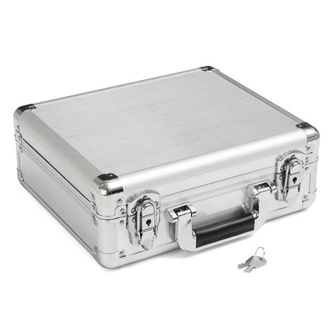 32x34x14cm Waterproof Aluminum Hardshell Carrying Case Bag Suitcase
