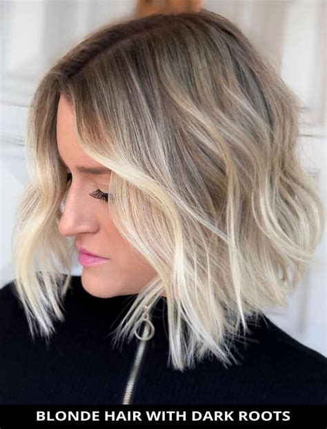 23 Blonde Hair With Dark Roots Ideas To Copy Right Now In 2022 Dark