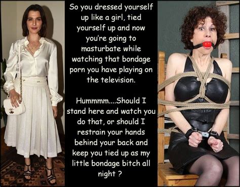 Pin On Sissy Bondage Captions