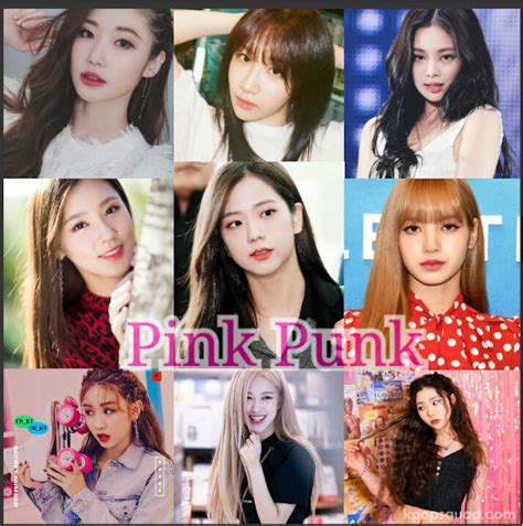 Profil Biodata Biografi Dan Fakta Lengkap Pink Punk Sembilan Member