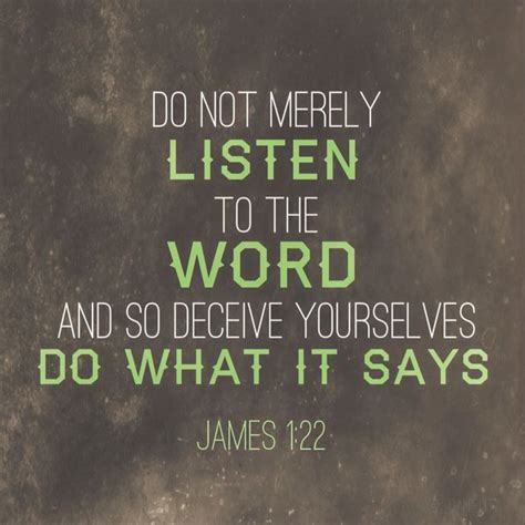 James 122 James 122 Scripture Quotes Doers Of The Word