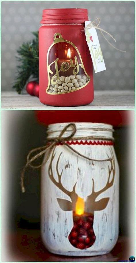 Awesome Christmas Lights Decor Ideas 35 Christmas Mason Jars Diy