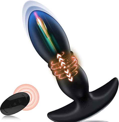 Amazon Com Anal Vibrator Thrusting Prostate Massager With Vibrations Thrusting Modes For