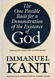 Immanuel Kant | The One Possible Basis for a Demonstration of the ...