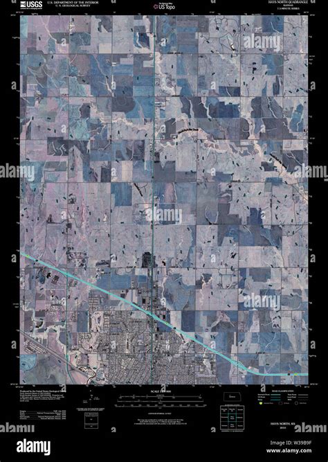 Map Of Hays Kansas Hi Res Stock Photography And Images Alamy