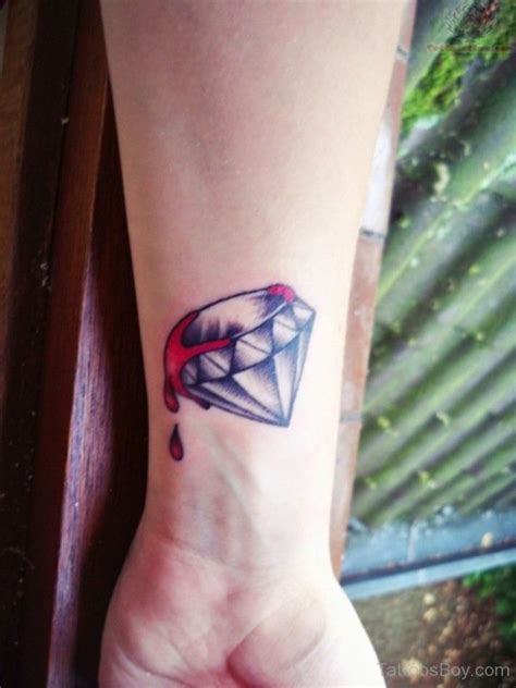 Diamond Tattoo Design On Wrist Tattoo Designs Tattoo Pictures