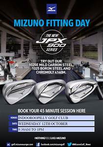 Mizuno Fitting Day Wednesday 12th October Indooroopilly Golf