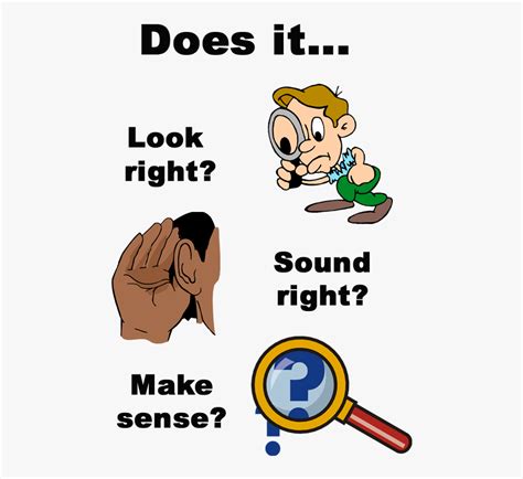 Makes Sense Clipart Does That Make Sense Clip Art Free Transparent