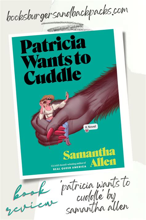 Book Review ‘patricia Wants To Cuddle By Samantha Allen Lesbian Bigfoot Comedy Horror