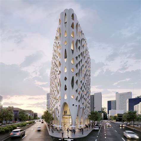 Decmyk Studio Gang Reveals Design For Hotel With Scalloped Facade In