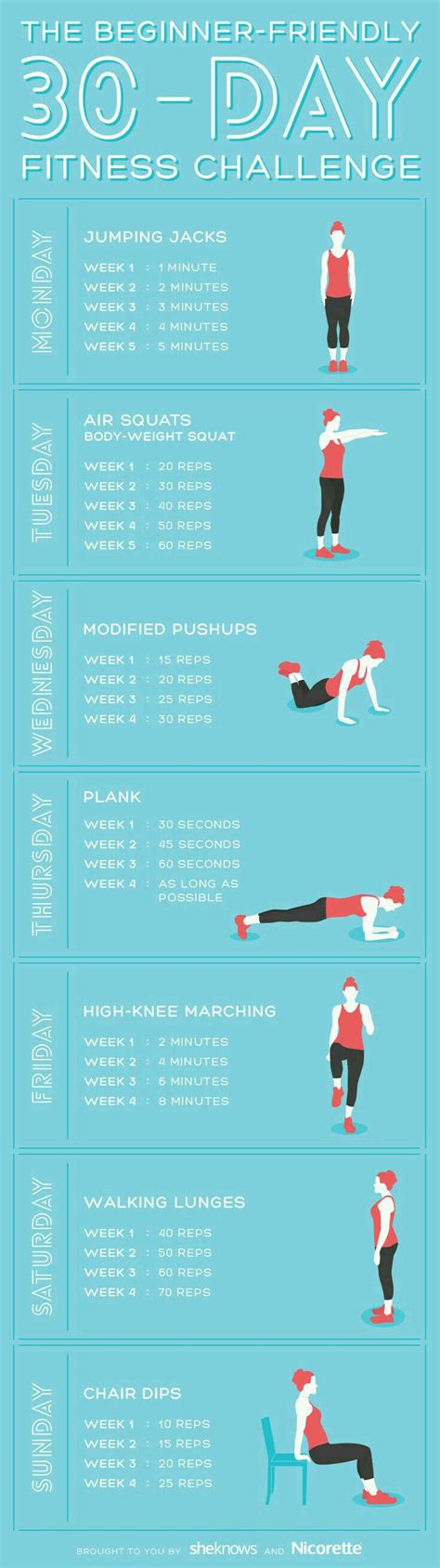 Pin By Summer Cole On Fitness Challenges Workout Challenge Easy Yoga