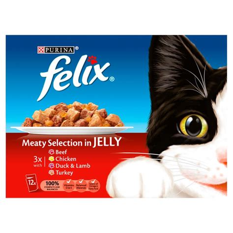 Wet cat food doesn't have to cost a premium to be nutritionally complete and balanced. Felix Adult Mixed Selection 🐱 Cat Food | VioVet.co.uk