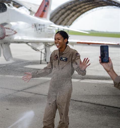 Pilot Celebrates At Her Graduation As The First Black Female Tactical