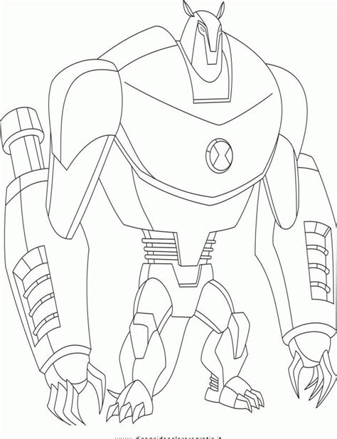 Ben 10 Kevin 11 Coloring Pages