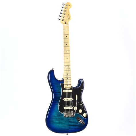 Fender Limited Player Stratocaster Hss Plus Top Mn Blueburst Music