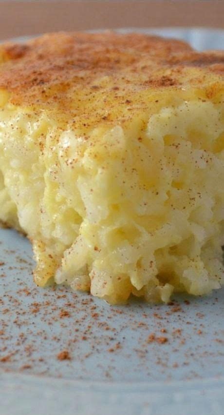 Old Fashioned Rice Pudding Recipe Recipe Comfort Food Desserts Old