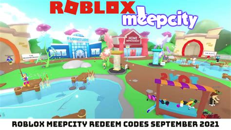 Roblox MeepCity Redeem Codes 2 September 2021