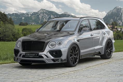 2017 Mansory Bentayga Introduces Forged Carbon Widebody Car Shopping