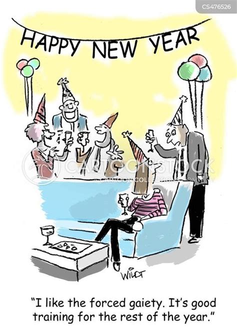 New Years Party Cartoons And Comics Funny Pictures From Cartoonstock