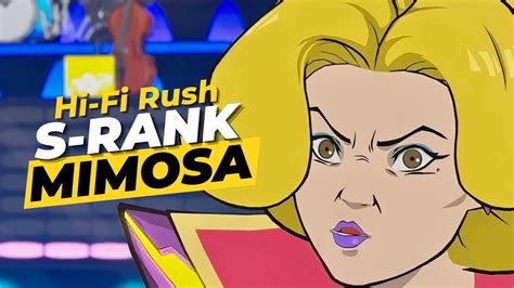 Hi Fi Rush S Rank Mimosa Boss Fight Youtube