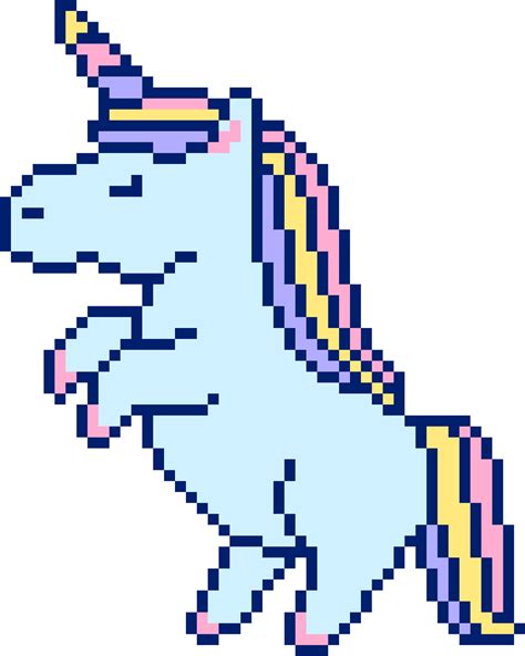 Unicorn Pixelart Pixelunicorn Sticker By Ellengrigoryan