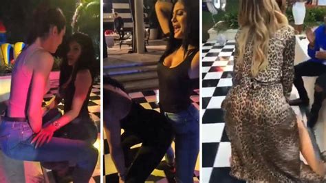 Kylie Jenner Khloe S Twerking Steals The Show At Graduation Party