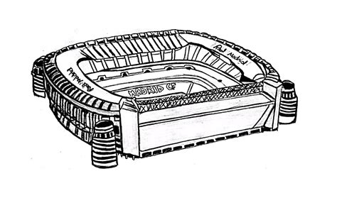 Soccer Stadium Sketch At Explore Collection Of