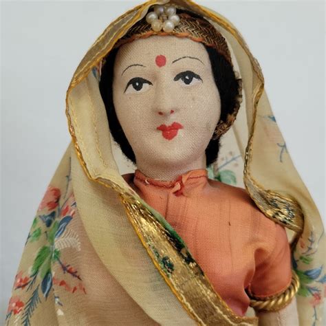 Vintage Indian Dolls Etsy
