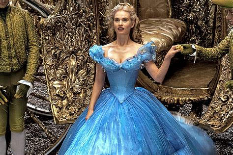 Cinderella Is Lily James Waist Really That Small Corset Is Says Costume Designer London