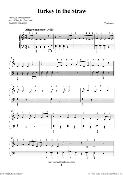 Thanksgiving Collection For Beginners Sheet Music For